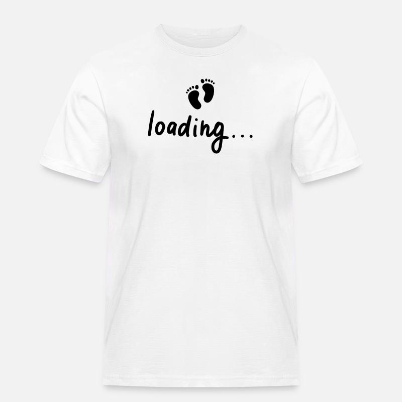 Loading - Men's Workwear T-Shirt - white