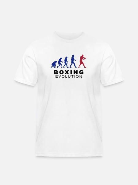 Boxing evolution - Men's Workwear T-Shirt - white
