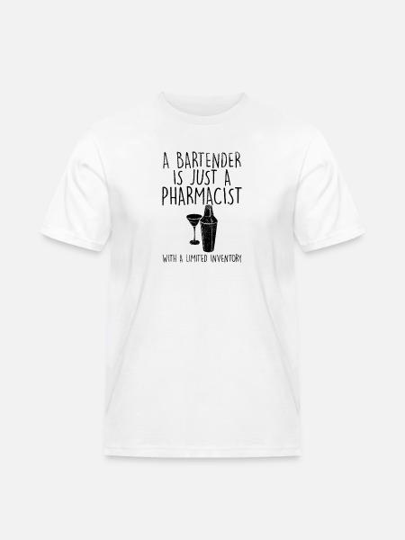 Bartender - Men's Workwear T-Shirt - white