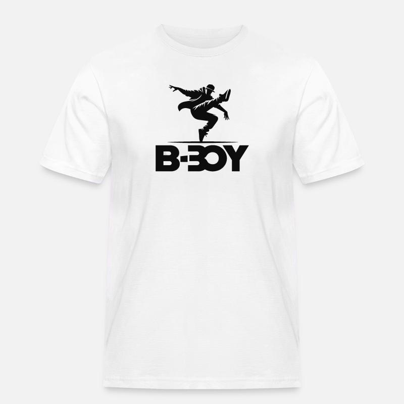 Breakdance Breakdancer Breakdance Kinder - Männer Workwear T-Shirt - Weiß