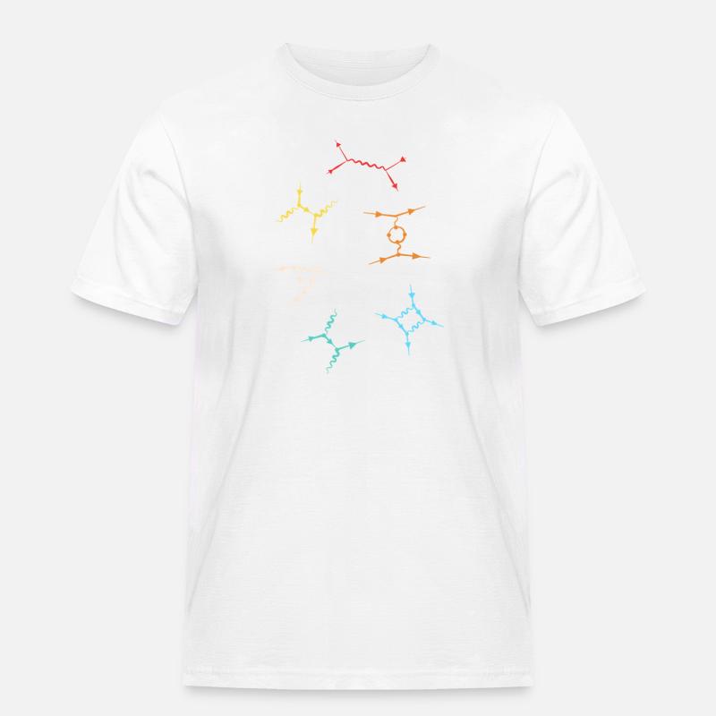 Quantum Physics Quantum Physics Quantum Leap - Men's Workwear T-Shirt - white