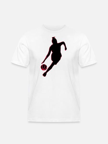basketteuse - T-shirt Workwear homme - blanc