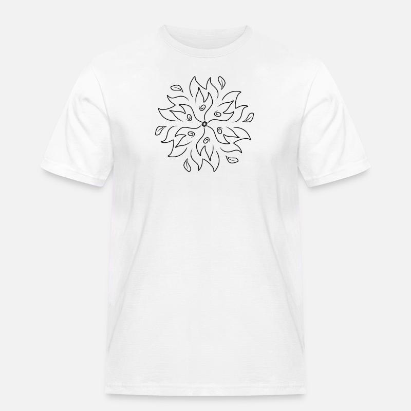 61E5FC6D 29D5 4520 8EE6 72A2224D9CFD - T-shirt Workwear homme - blanc