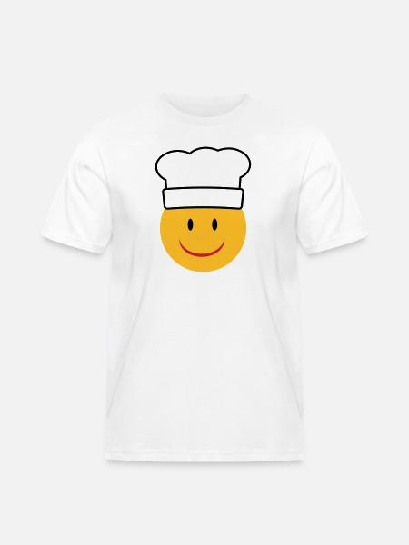 cuisiner - T-shirt Workwear homme - blanc