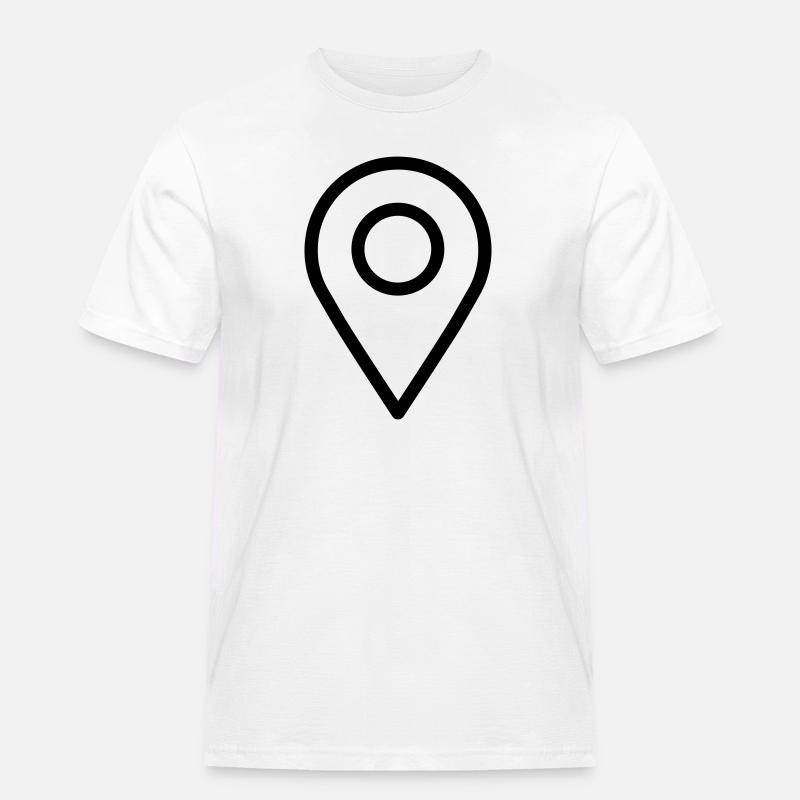localization - Men's Workwear T-Shirt - white