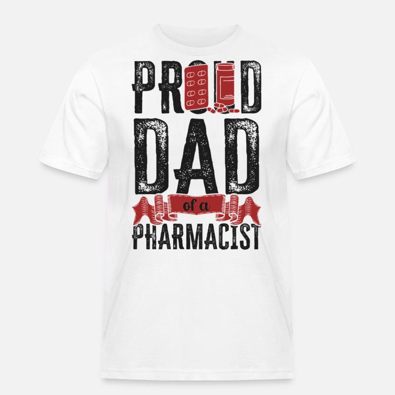 Pharmacy Tech Technician - Männer Workwear T-Shirt - Weiß