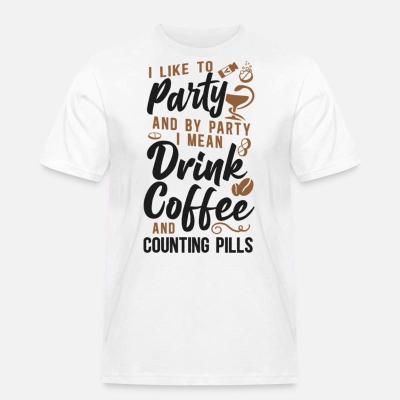 Pharmacy Tech Technician - Männer Workwear T-Shirt - Weiß