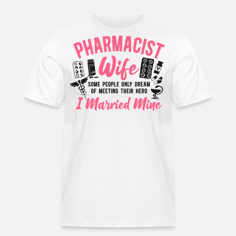 Pharmacy Tech Technician - Men's Workwear T-Shirt - white