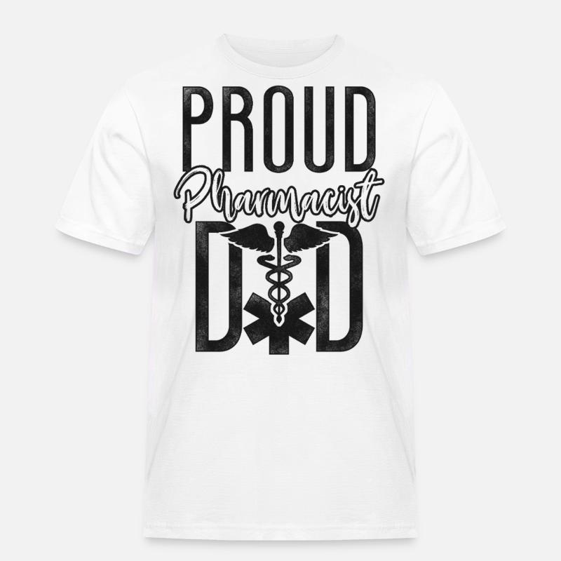 Pharmacy Tech Technician - Männer Workwear T-Shirt - Weiß