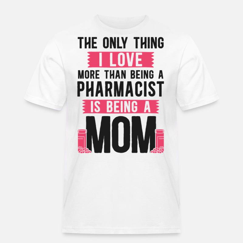 Pharmacy Tech Technician - Männer Workwear T-Shirt - Weiß