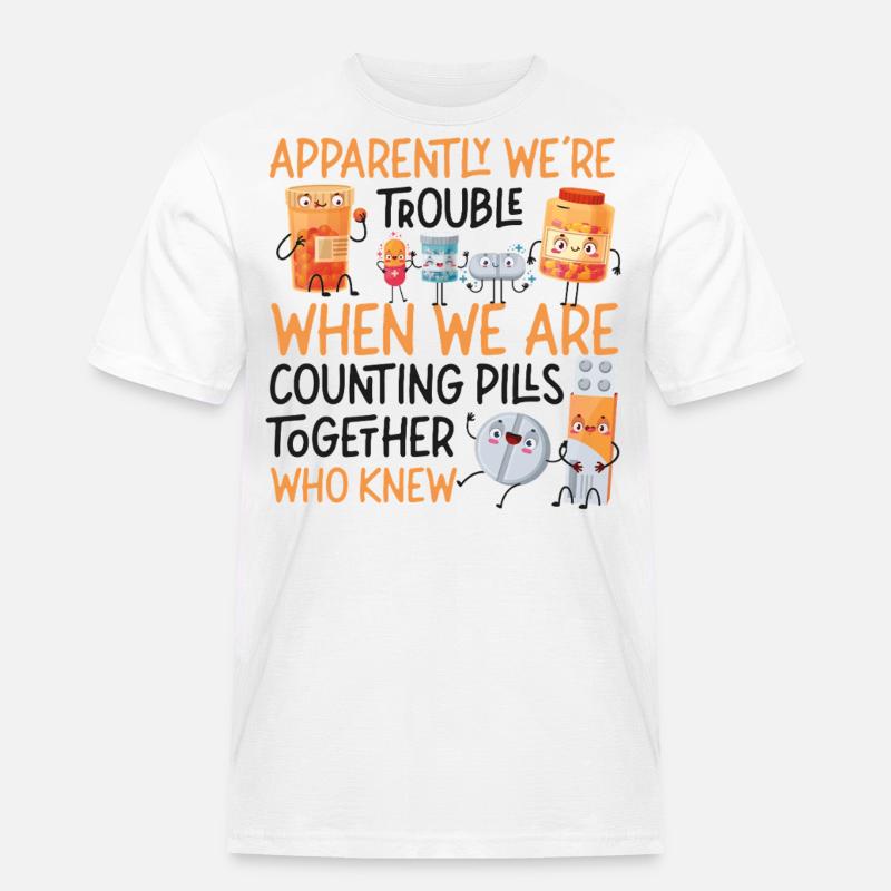 Pharmacy Tech Technician - Männer Workwear T-Shirt - Weiß