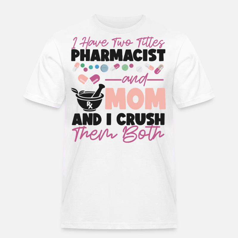 Pharmacy Tech Technician - Männer Workwear T-Shirt - Weiß