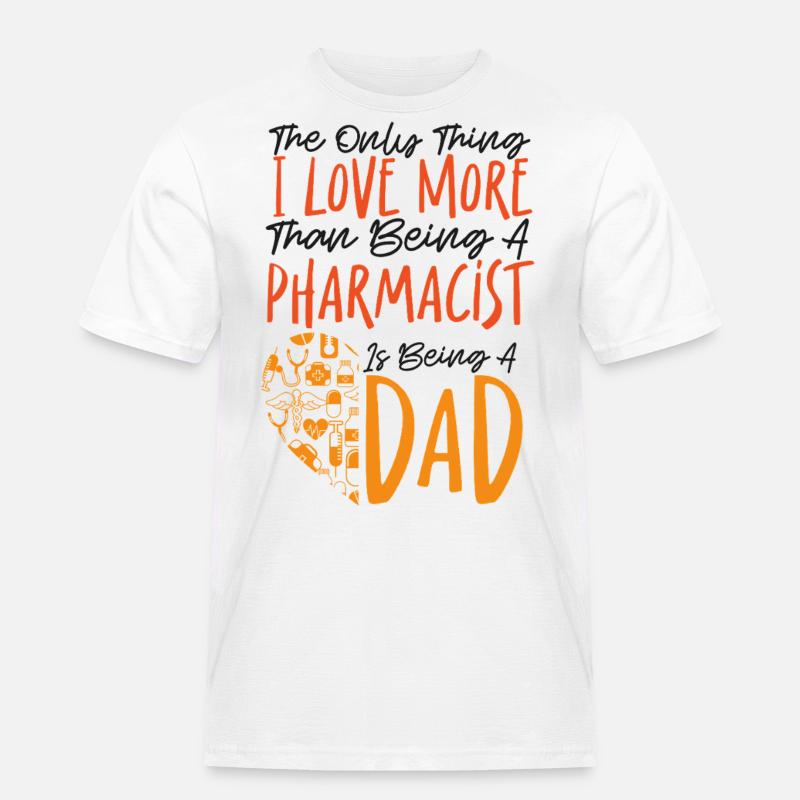 Pharmacy Tech Technician - Männer Workwear T-Shirt - Weiß