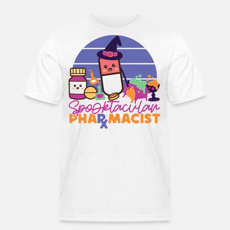 Pharmacy Tech Technician - Männer Workwear T-Shirt - Weiß