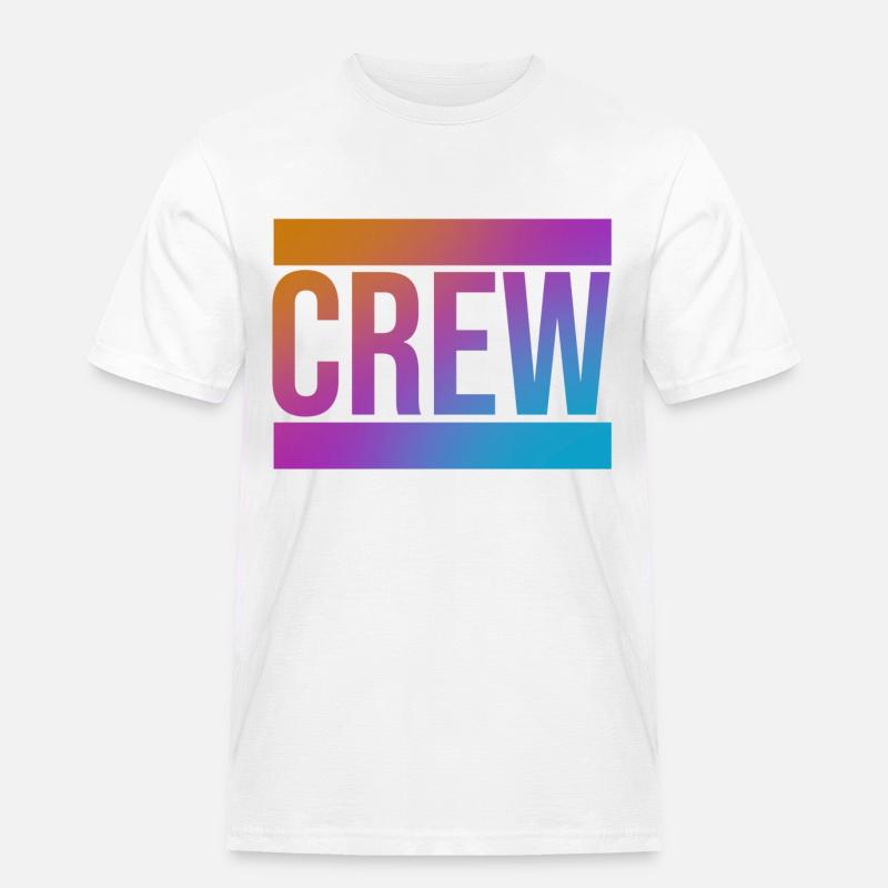 Crew - Männer Workwear T-Shirt - Weiß