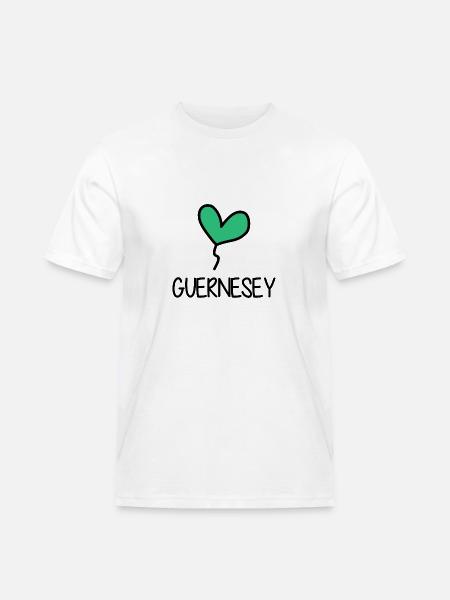 GUERNESEY. ROYAUME-UNI. ANGLETERRE - T-shirt Workwear homme - blanc