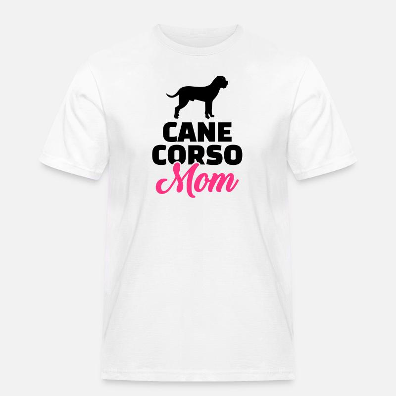 Cane Corso - Männer Workwear T-Shirt - Weiß