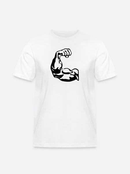 Biceps - T-shirt Workwear homme - blanc