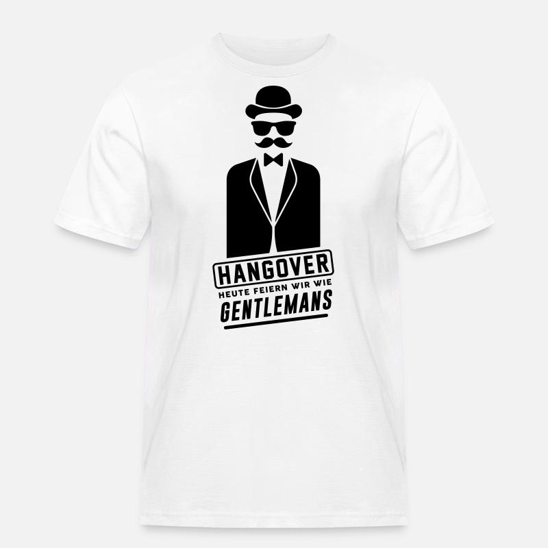 Hangover Junggesellenabschied - Männer Workwear T-Shirt - Weiß