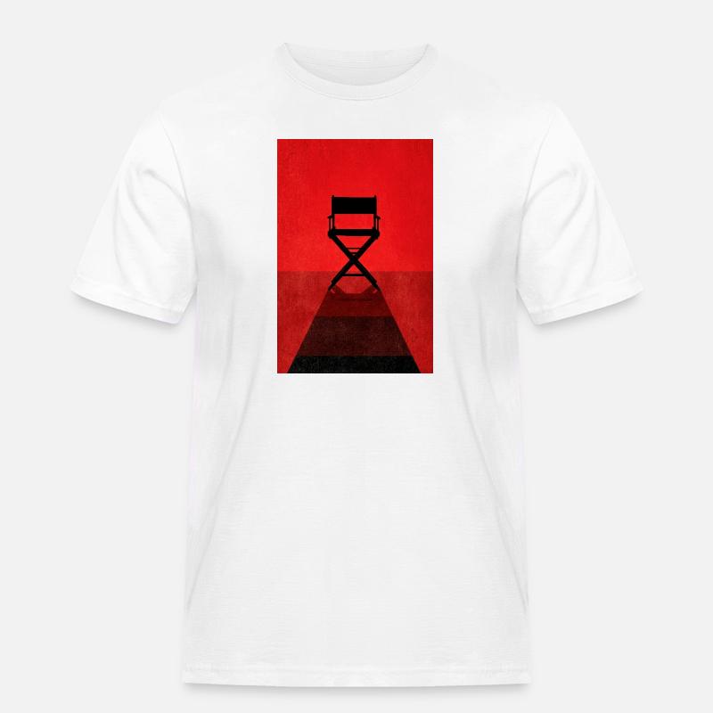 Red Spotlight Direktor Vorsitzender - Männer Workwear T-Shirt - Weiß