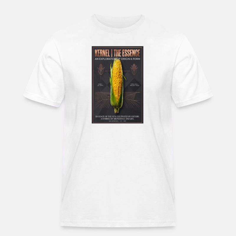 Kernel Essence: Origin & Form - Men's Workwear T-Shirt - white