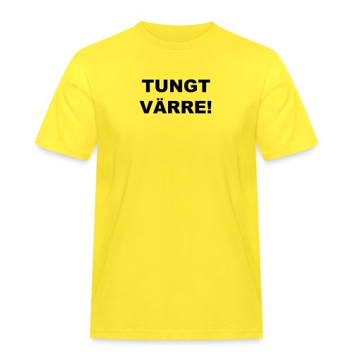 TUNGT - Arbets-T-shirt herr