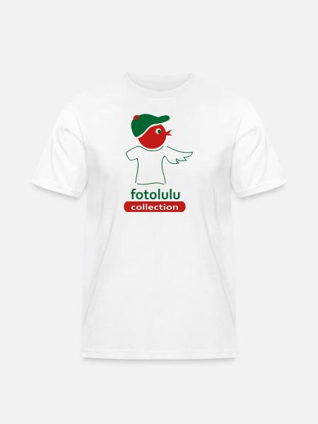 fotolulu collection - Männer Workwear T-Shirt - Weiß