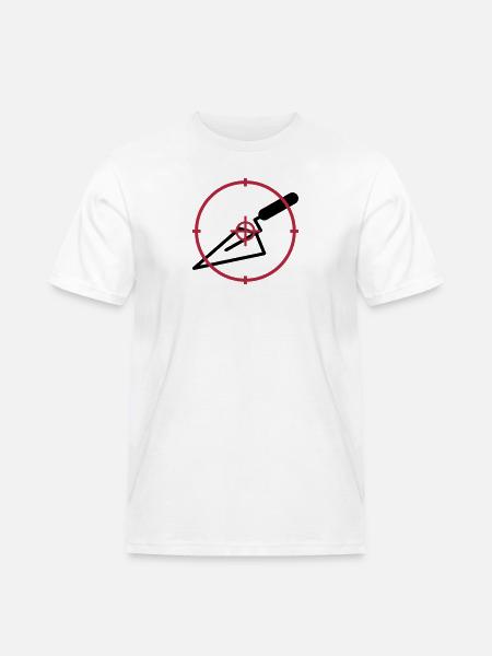 fliselægger / byggeri / tiler / murer - Herre Workwear T-Shirt - hvid