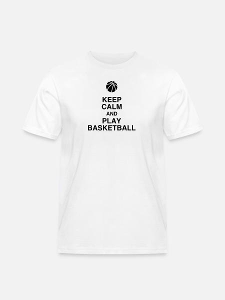 Basketball - Basket ball - Basket-ball - Baskette - Men's Workwear T-Shirt - white