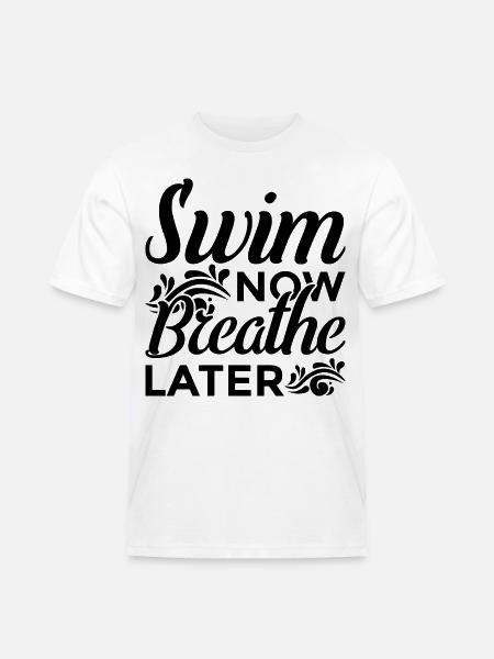 Motivation Swimming - Men's Workwear T-Shirt - white