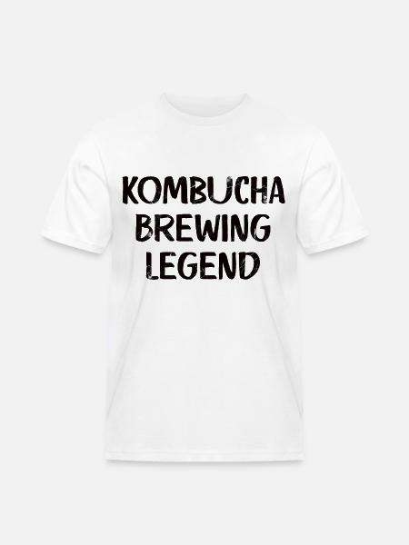 Kombucha Brewing Legend - Men's Workwear T-Shirt - white