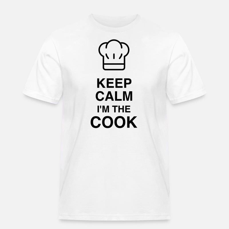 Koch / Kochen / Cooking / Chef - Männer Workwear T-Shirt - Weiß