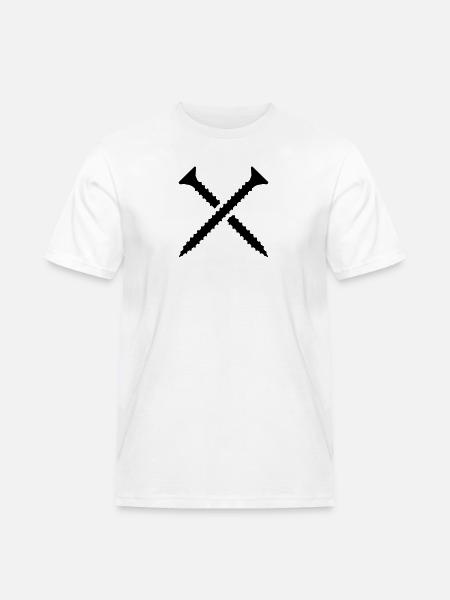 Screw - Men's Workwear T-Shirt - white