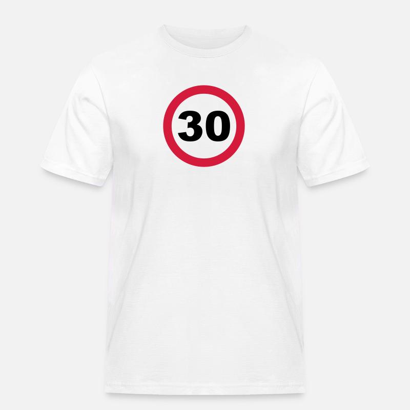 30 Birthday - Men's Workwear T-Shirt - white