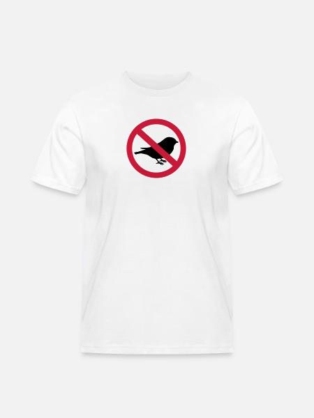 Bird - Men's Workwear T-Shirt - white