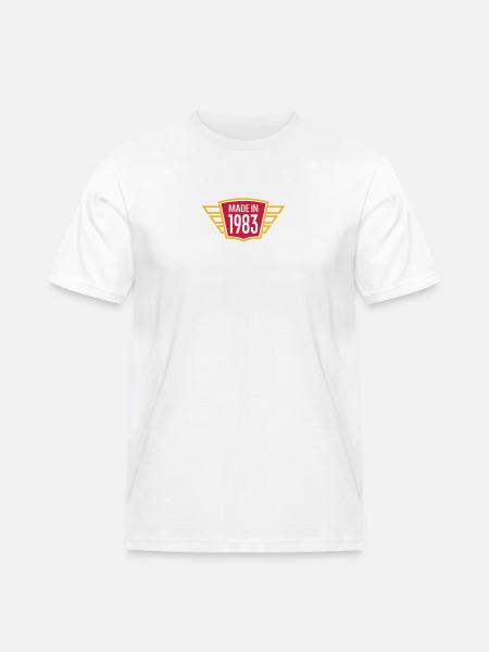 Made In 1983 - Men's Workwear T-Shirt - white