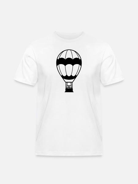 Luftballon - Männer Workwear T-Shirt - Weiß