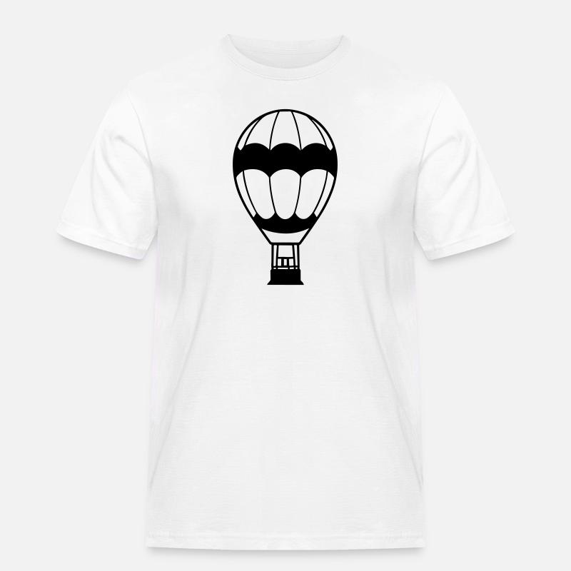 Luftballon - Männer Workwear T-Shirt - Weiß