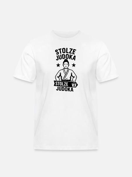 Proud judoka - Men's Workwear T-Shirt - white