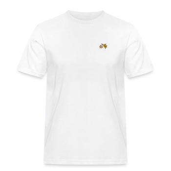 Berry bird - Männer Workwear T-Shirt - Weiß - Vorne - AI Model Male 185 dark (185cm)