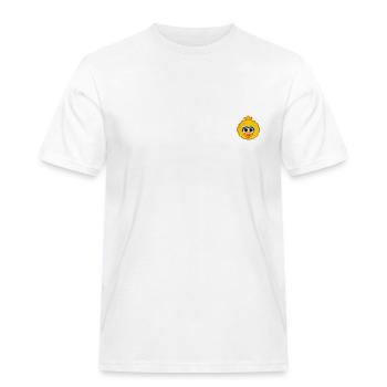 Sesame Street Toccata Brodé - T-shirt Workwear homme - blanc - Devant - AI Model Male 185 dark (185cm)