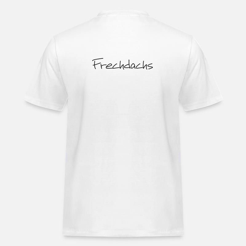 Frechdachs Kind Kleinkind frech Geschenk - Männer Workwear T-Shirt - Weiß