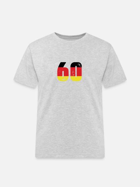 60 Numéro Jersey Allemagne - T-shirt Workwear homme - gris chiné