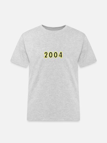 2004 Year Birthday - Men's Workwear T-Shirt - heather grey