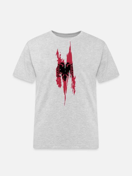 Conception de l’albanaise - T-shirt Workwear homme - gris chiné