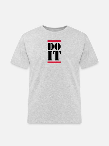 Do It - Men's Workwear T-Shirt - heather grey