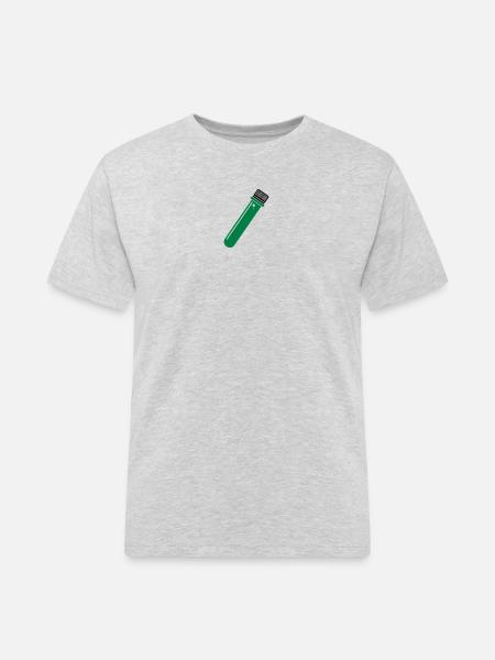 PETling 2farbig - geocaching Container - Männer Workwear T-Shirt - Grau meliert