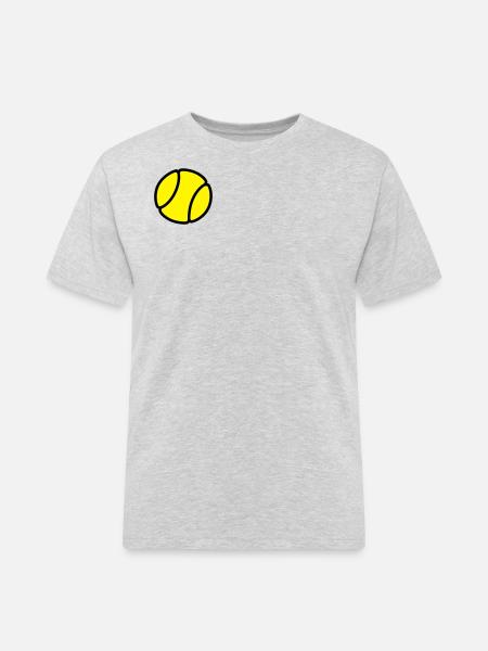 Tennis ball - Men's Workwear T-Shirt - heather grey