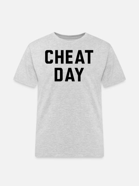 Cheat Day - Men's Workwear T-Shirt - heather grey