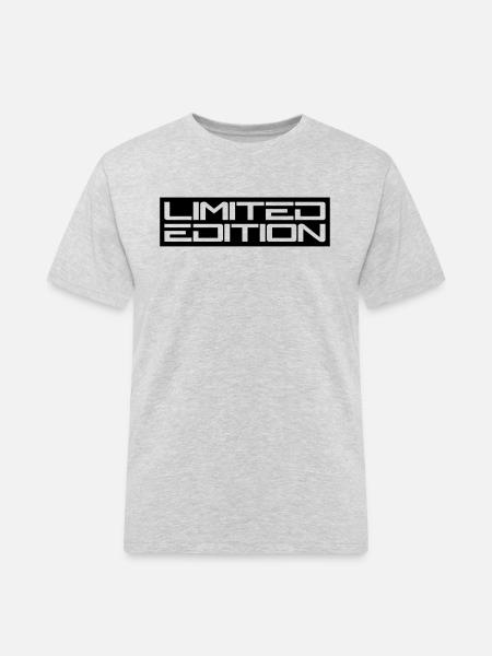 Limited Edition Logo - Männer Workwear T-Shirt - Grau meliert